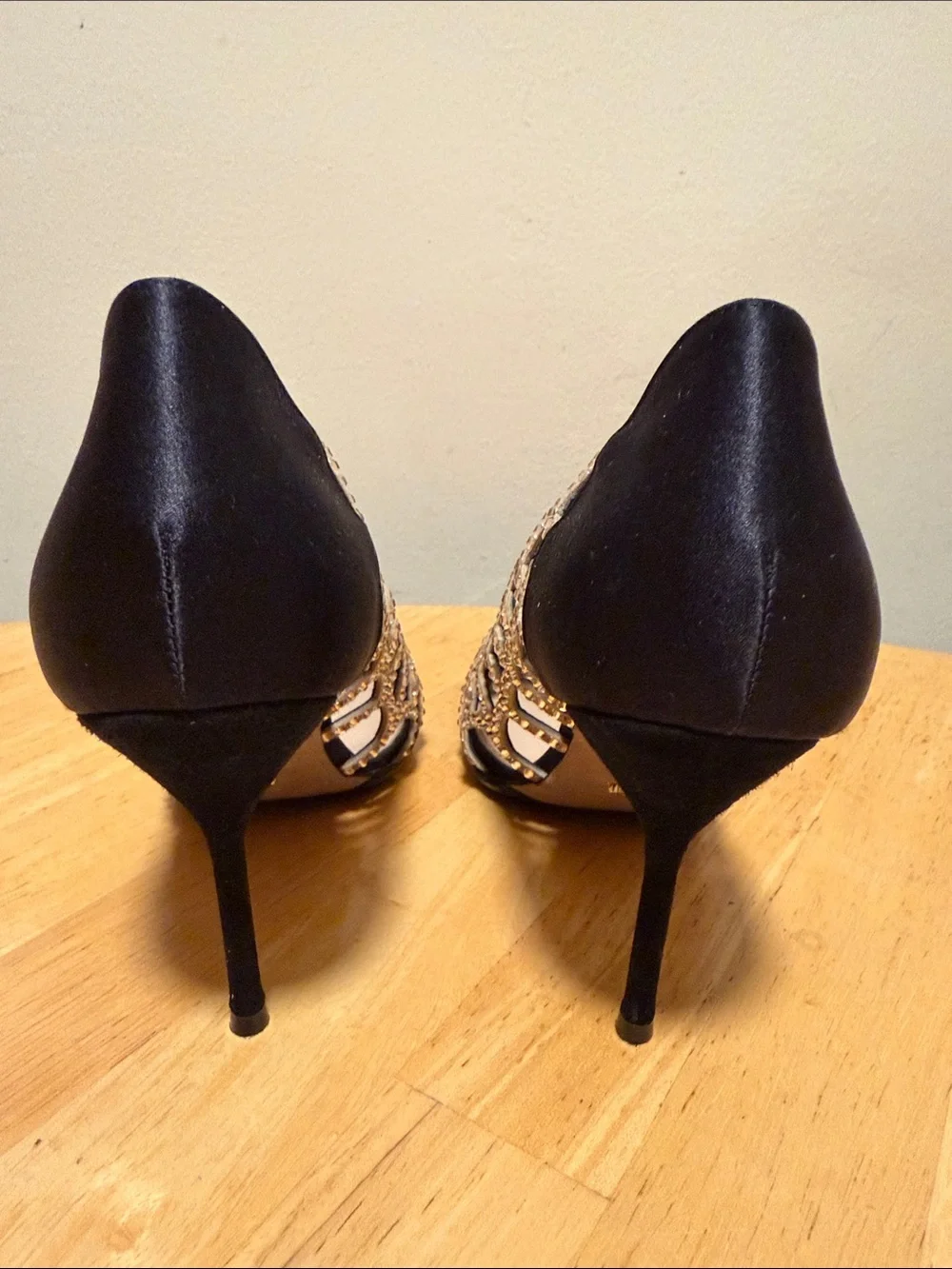 NWOT Sergio Rossi Mermaid Evening Shoes 36 1/2/6 1/2 - Picture 3 of 6